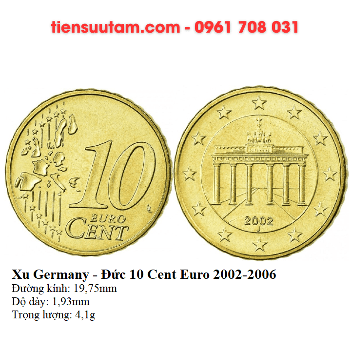 Bộ 8 Xu Euro