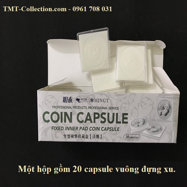 Hộp 20 capsule vuông - TMT Collection.com