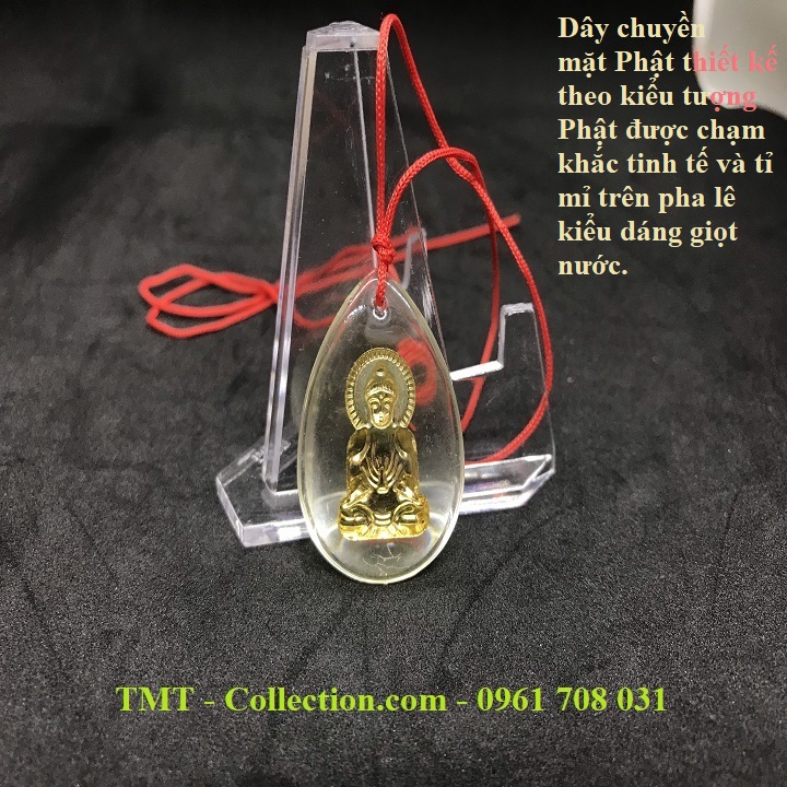 Dây chuyền mặt Phật pha lê - TMT Collection.com