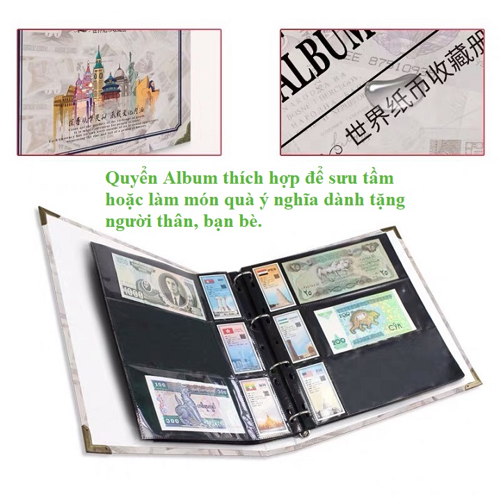 Bìa Album tiền quốc tế - TMT Collection.com