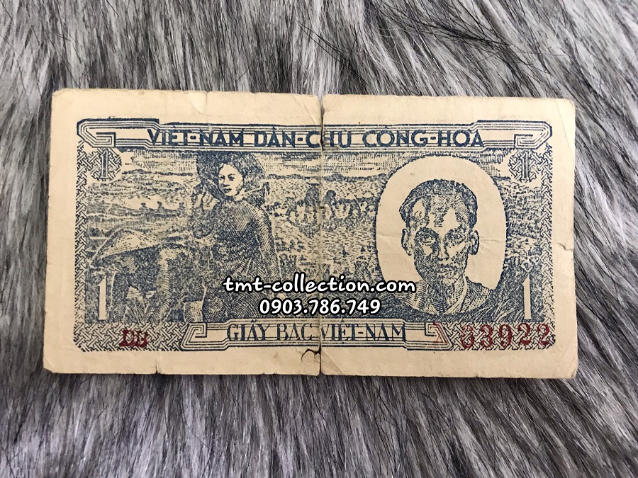 	Tiền VNDCCH 1 đồng 1948 nữ du kích