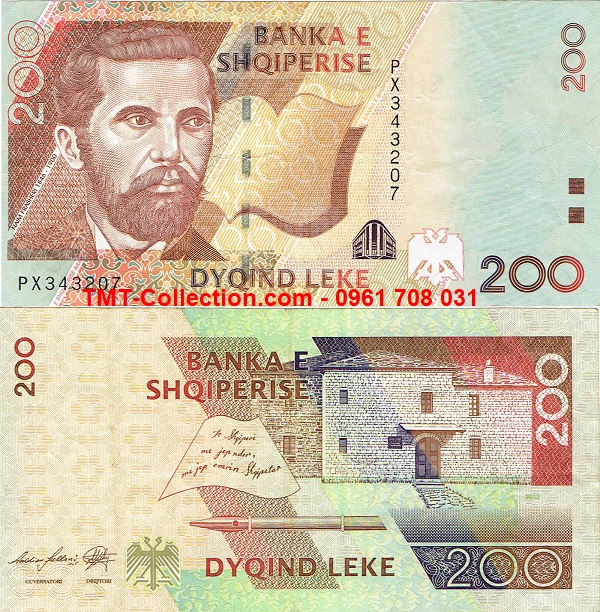 Albania 200 Leke 2012 UNC 