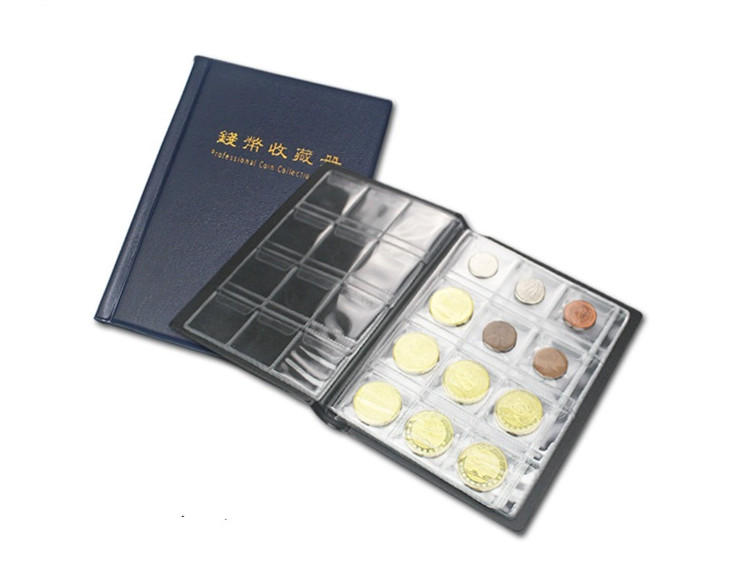 Album có 120 ngăn chứa tiền xu