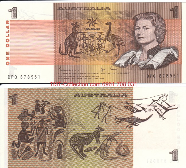 Australia - Úc 1 dolars 1983 UNC