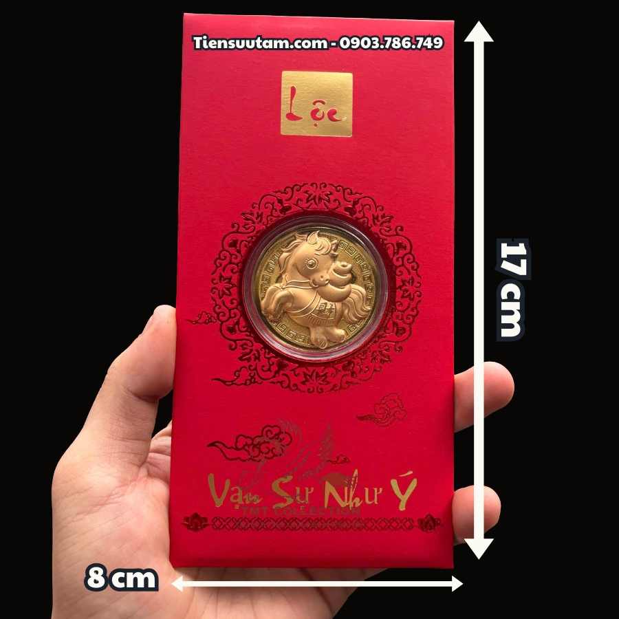 Bao Lì Xì Lộc Miếng Xu Con Ngựa Cute 2026 Vip