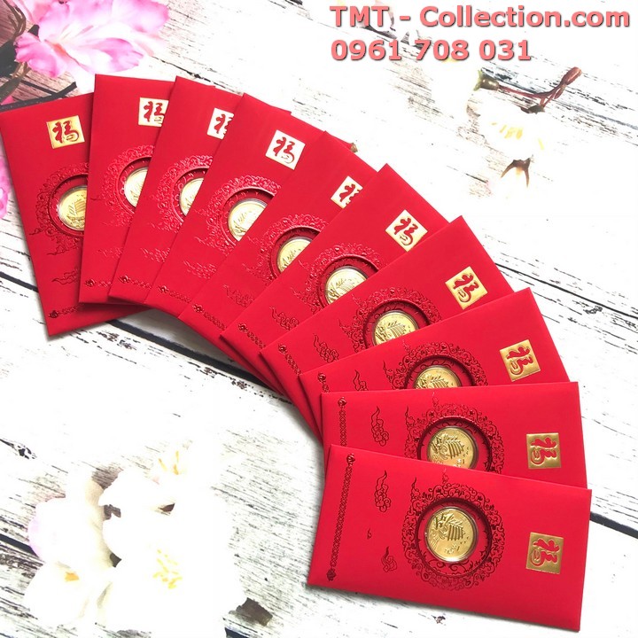 Bao lì xì mạ vàng Thuận Buồm Xuôi Gió - TMT Collection