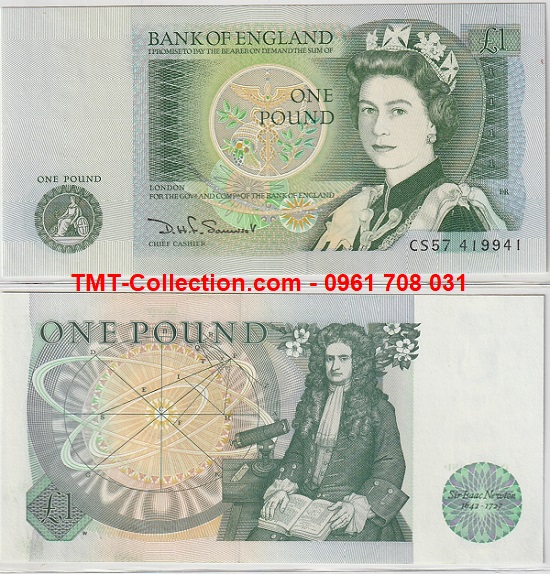 British - Anh 1 pounds 1981 UNC