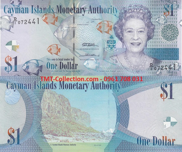 Cayman 1 Dollar 2011 UNC (tờ)