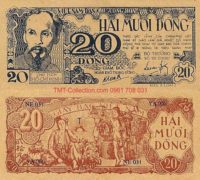 Tiền Việt Nam 20 đồng 1948