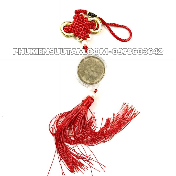 Dây Treo Ô Tô Xu Bạc Phật Quan Âm Nghìn Tay Nghìn Mắt - Phukiensuutam.com