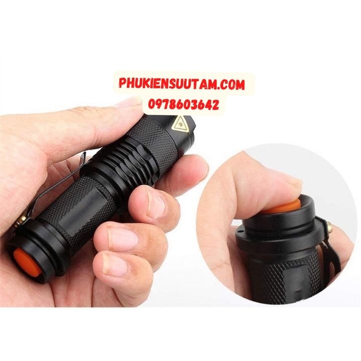 Đèn pin soi tiền giả thu nhỏ phóng to 365mm - Phukiensuutam.com