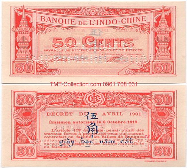 50 Cents 1919 Thành Thái