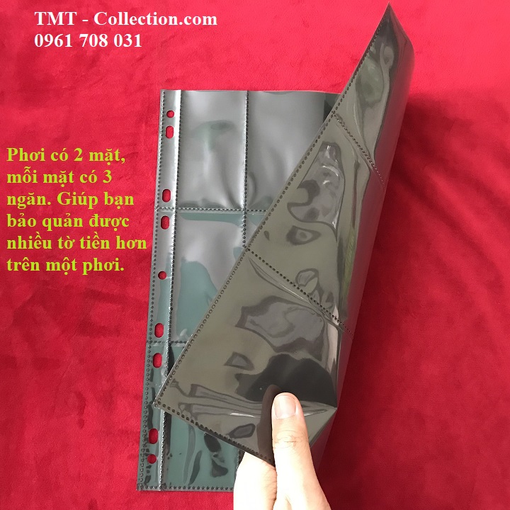 Phơi đen 3 ngăn gắn cờ​​​​​​​ - TMT Collection.com