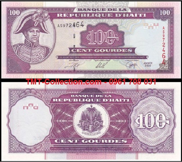 Haiti 100 Gourdes 2000 UNC