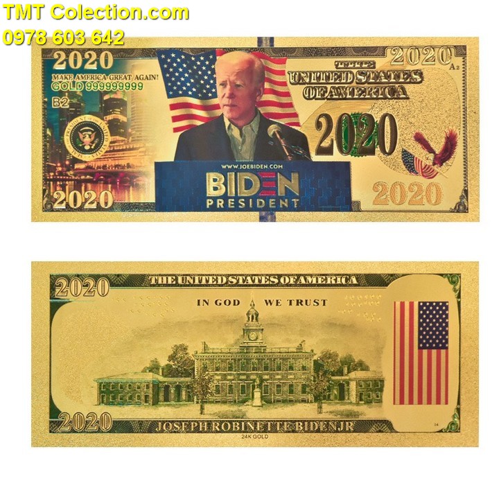 Hộp quà tặng kỷ niệm Tổng Thống Mỹ Joe Biden - TMT Collection