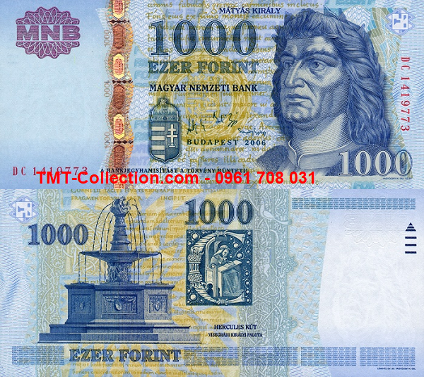 Hungary 1000 Forint 2006 UNC