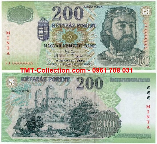 Hungary 200 Forint 2003 UNC 