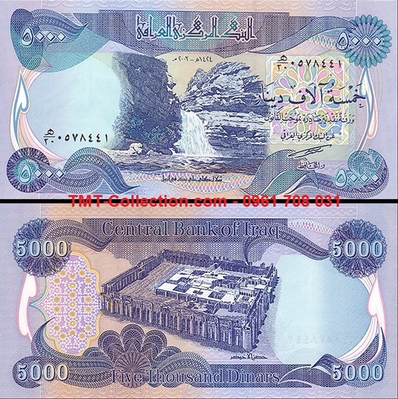 Iraq 5000 Dinars 2003 UNC