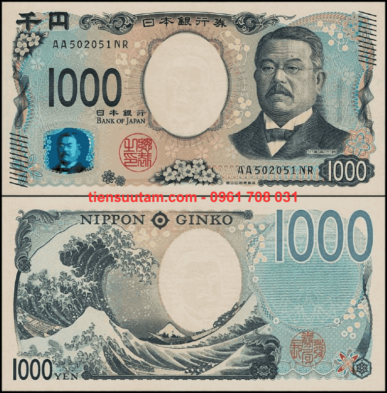 Japan - Nhật 1000 yên 2024 UNC (tờ)