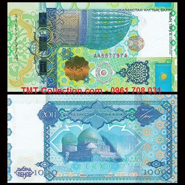 Kazakhstan 1000 Tenge 2011 UNC