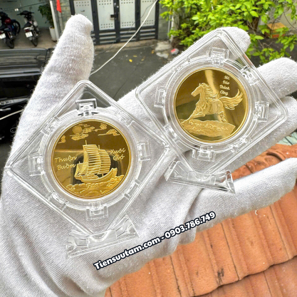 Khung Xoay Xu Hình Con Ngựa Mã Đáo Thuận Buồm