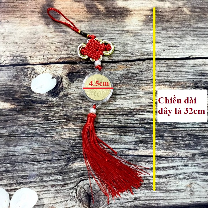 Dây treo Xu Quan Âm Bát Quái Âm Dương - TMT Collection.com