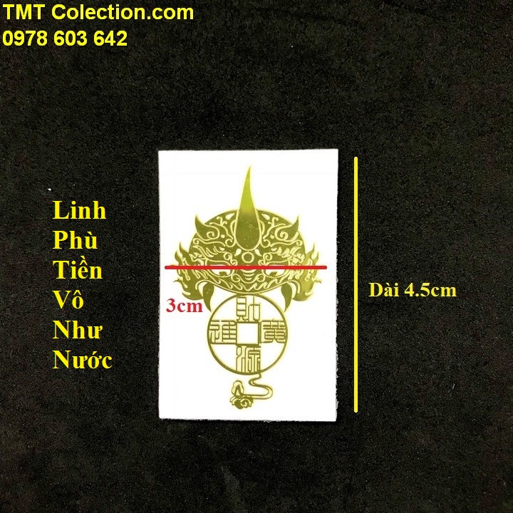 Linh Phù Dán Điện Thoại Phong Thủy May Mắn