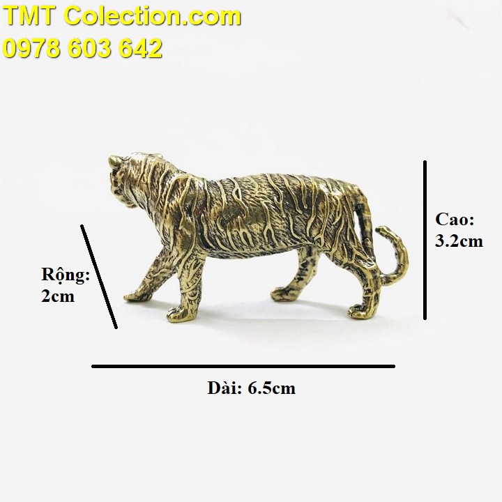 Tượng Đồng Con Cọp - TMT Collection.com