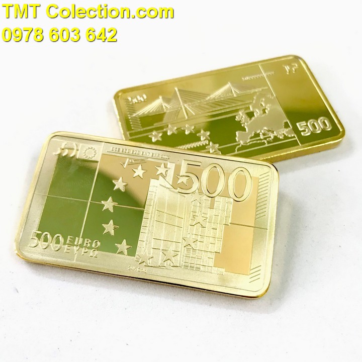 Medal Hình 500 Euro - TMT Collection