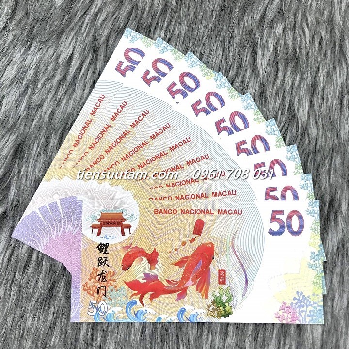 Bộ 15 tờ tiền lưu niệm Mã Đáo Thành Công Macao seri đẹp