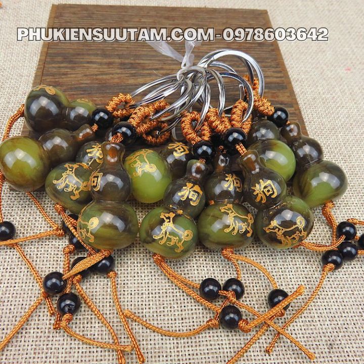 Móc Khóa Hồ Lô 12 Con Giáp - Phukiensuutam.com