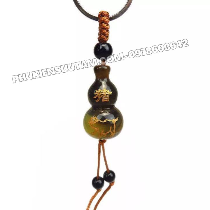 Móc Khóa Hồ Lô 12 Con Giáp - Phukiensuutam.com