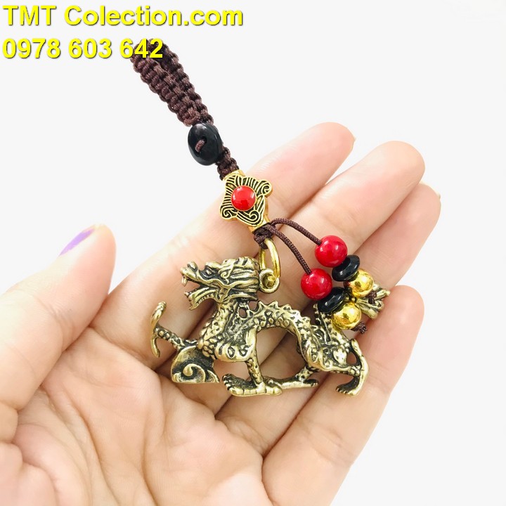 Móc Khóa Tượng Đồng Con Rồng - TMT Collection.com