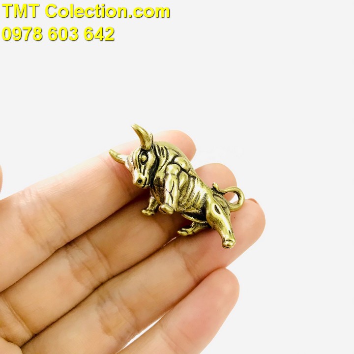 Móc Khóa Tượng Đồng Con Trâu - TMT Collection.com