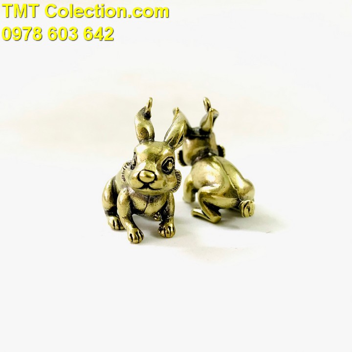 Móc Khóa Tượng Đồng Con Thỏ - TMT Collection.com