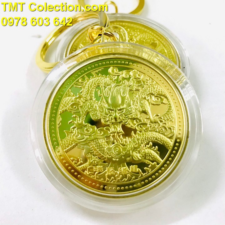 Móc khóa xu Con Rồng - TMT Collection.com