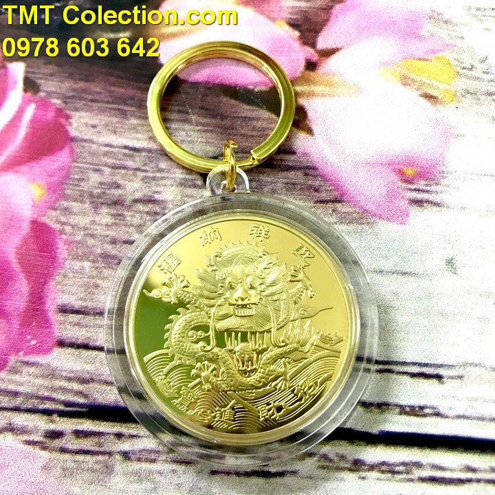 Móc khóa xu Con Rồng - TMT Collection.com