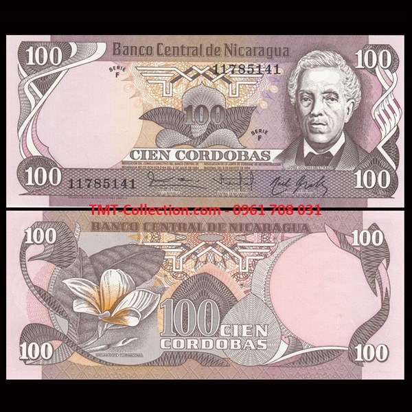 Nicaragua 100 Cordobas 1984 UNC