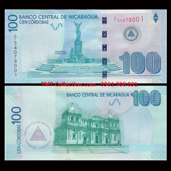 Nicaragua 100 Cordobas 2007 UNC
