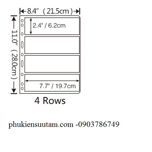 phơi 4 ngăn đựng tiền