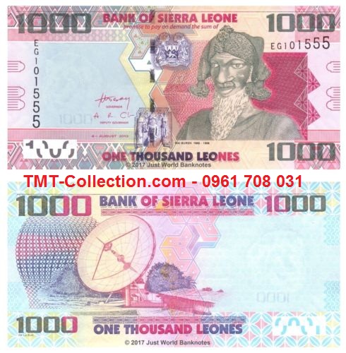 Sierra Leone 1000 Leones 2010 UNC (tờ)