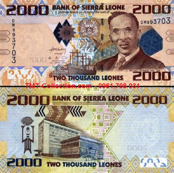 Sierra Leone 2000 Leones 2010 UNC (tờ)