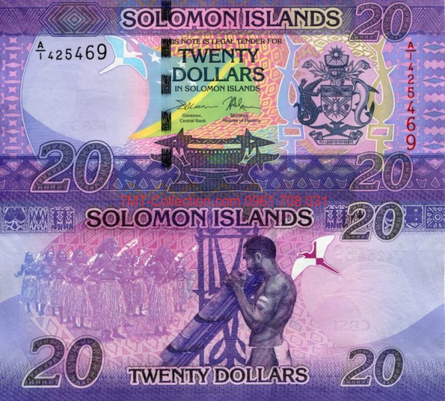 Solomon 20 Dollars 2017 UNC