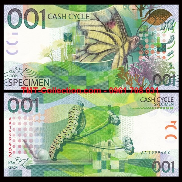 Switzerland - Thụy Sĩ 001 Cash Cycle Specimen UNC