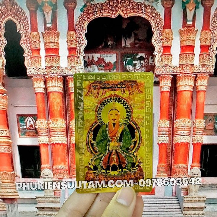 Thẻ Kim Bài Thần Trừ Thảm Họa Thiên Tai - Phukiensuutam.com