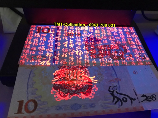 Tiền 10 Dola macao con chó 