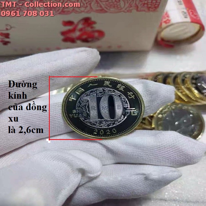 Xu 10 Yuan 2020 hình con chuột - TMT Collection.com