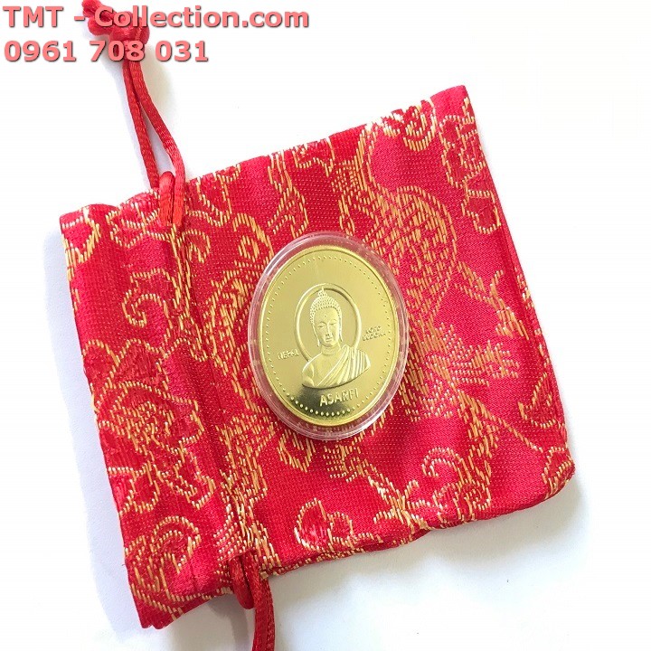 Xu Phật Thích Ca của Nepal có túi gấm - TMT Collection.com