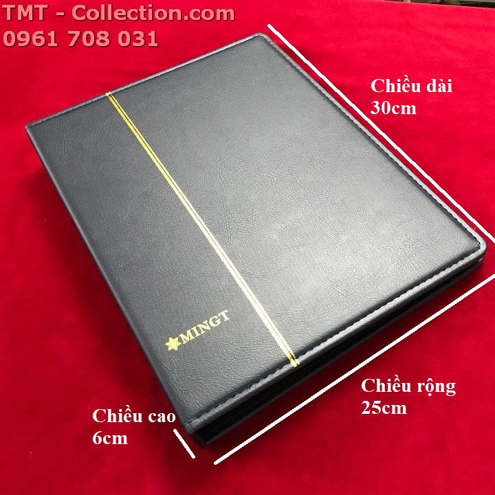 Album đựng 30 tờ tiền giấy và 210 đồng xu - TMT Collection.com