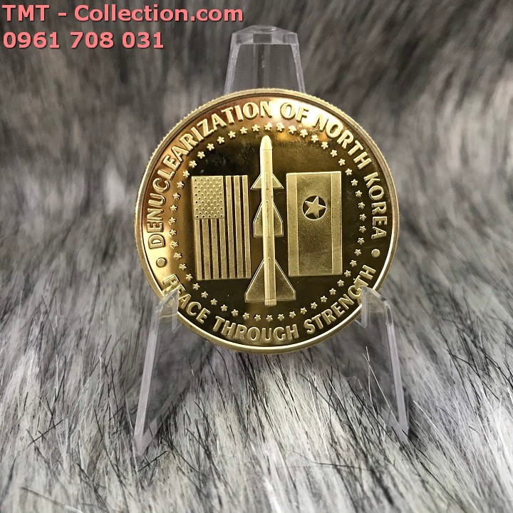 Xu kỷ niệm thượng đỉnh Mỹ - Triều 2018 - TMT Collection.com